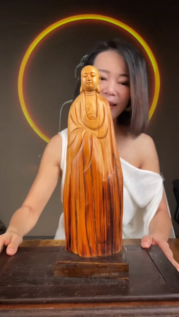 柏木（崖柏）手工摆件,先抢先得! 编号:89