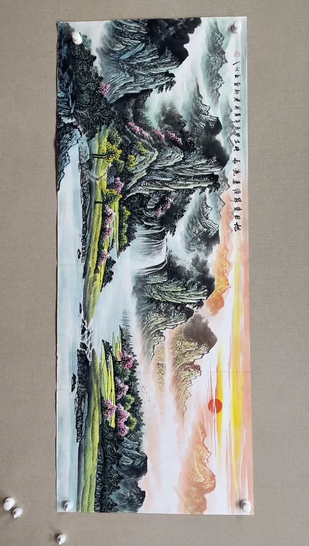 国画180*68 刘建新刘建新刘建新刘建新刘建新