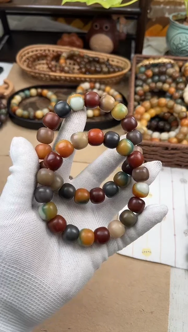 手串菩提根/象牙果a244卡14 干磨万圣家族孔一般