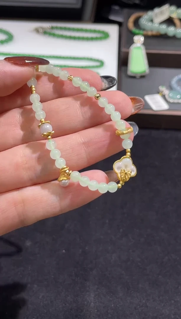 未镶嵌手串翡翠翡翠缅甸手串