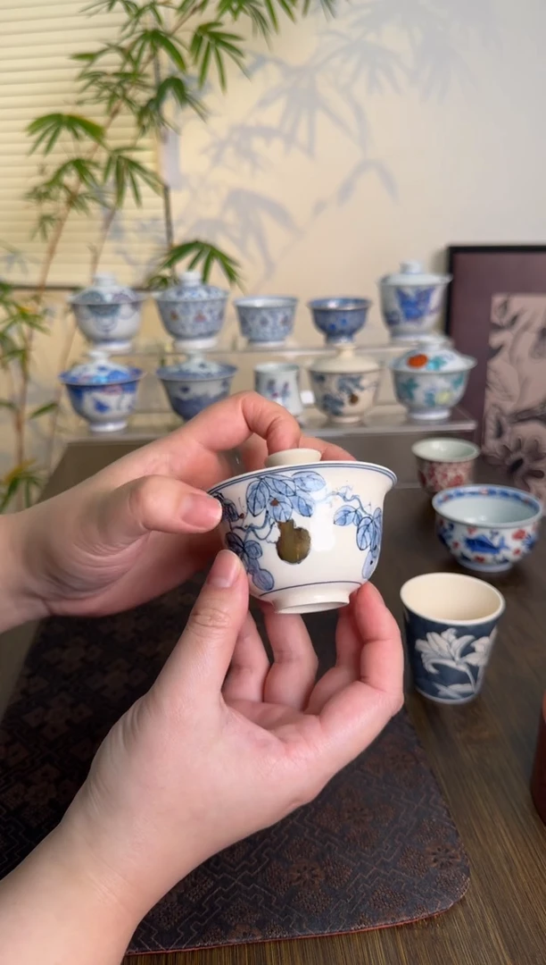 【闪购商品】景德镇手绘茶杯茶杯