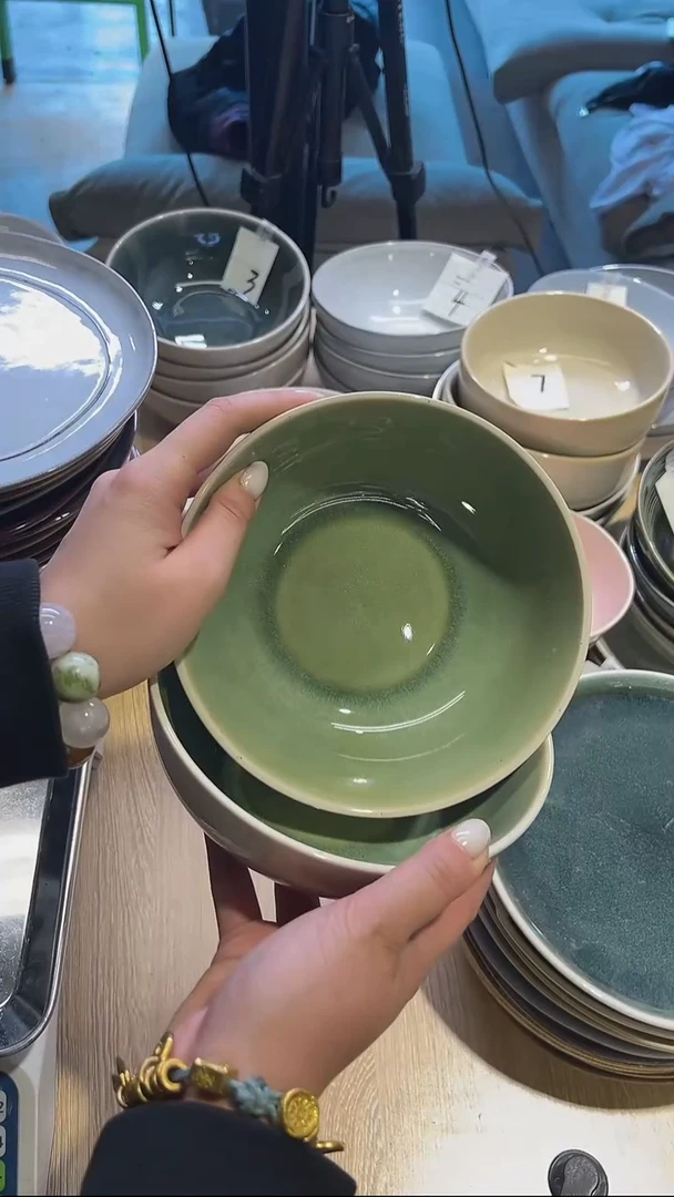 瓷41高温釉下彩陶瓷餐具