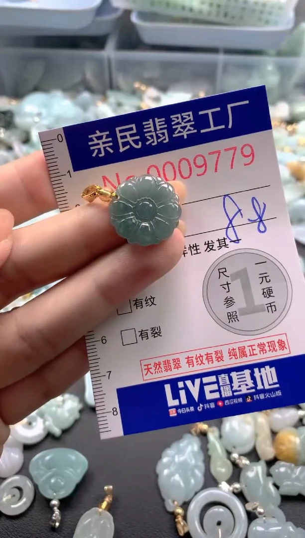 颈饰未镶嵌翡翠9779