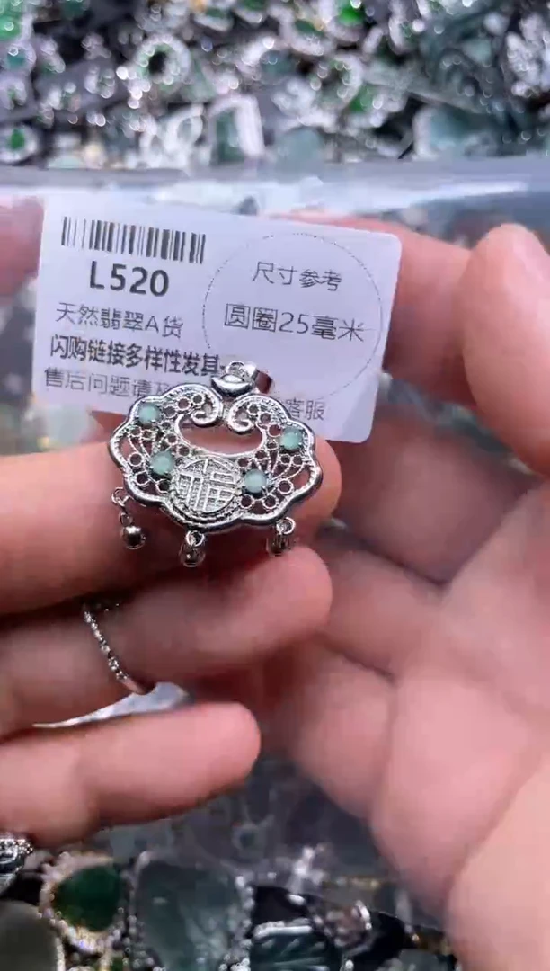 【闪购商品】翡翠颈饰未镶嵌L520项链