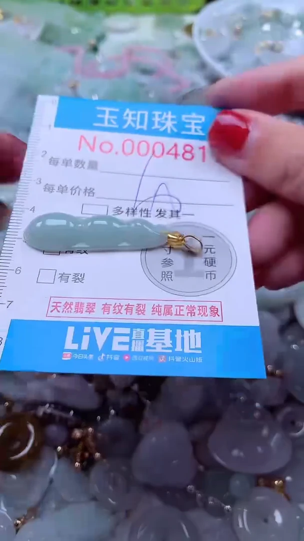 吊坠(不含链)未镶嵌翡翠4811