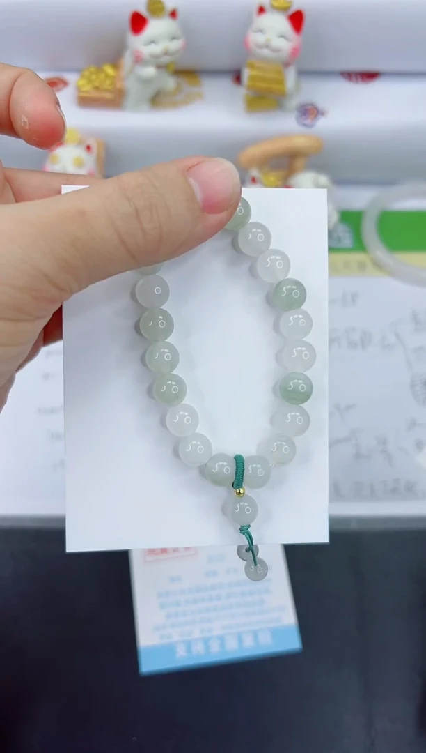 【闪购商品】石英质玉手镯未镶嵌999手串