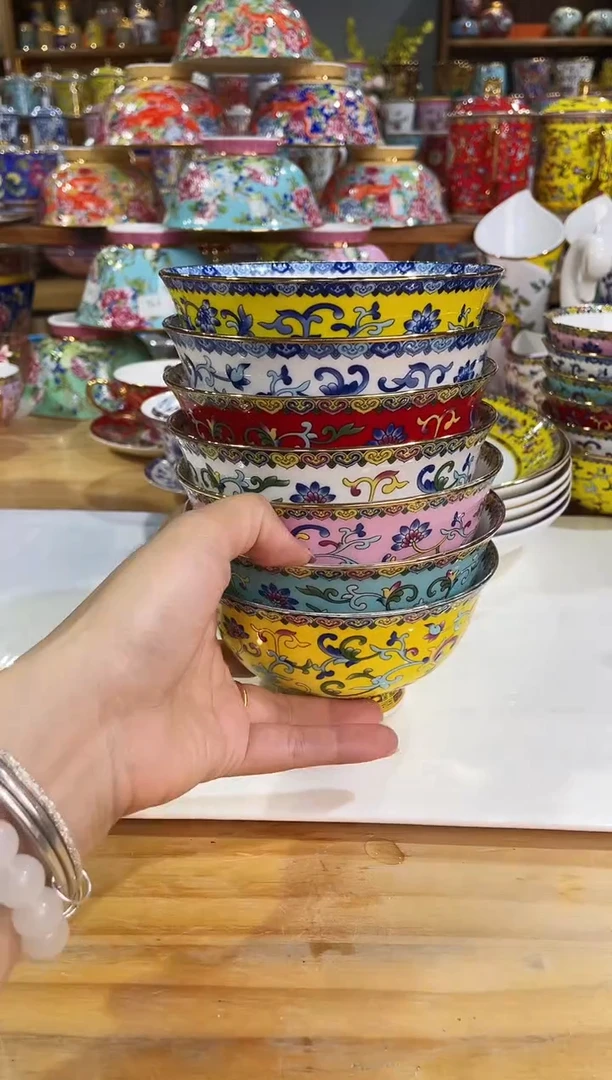 瓷片景德镇5寸饭碗