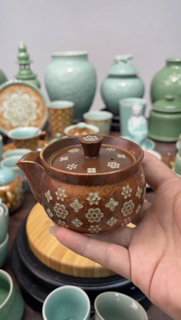 特价福利 微瑕 慧仙青瓷