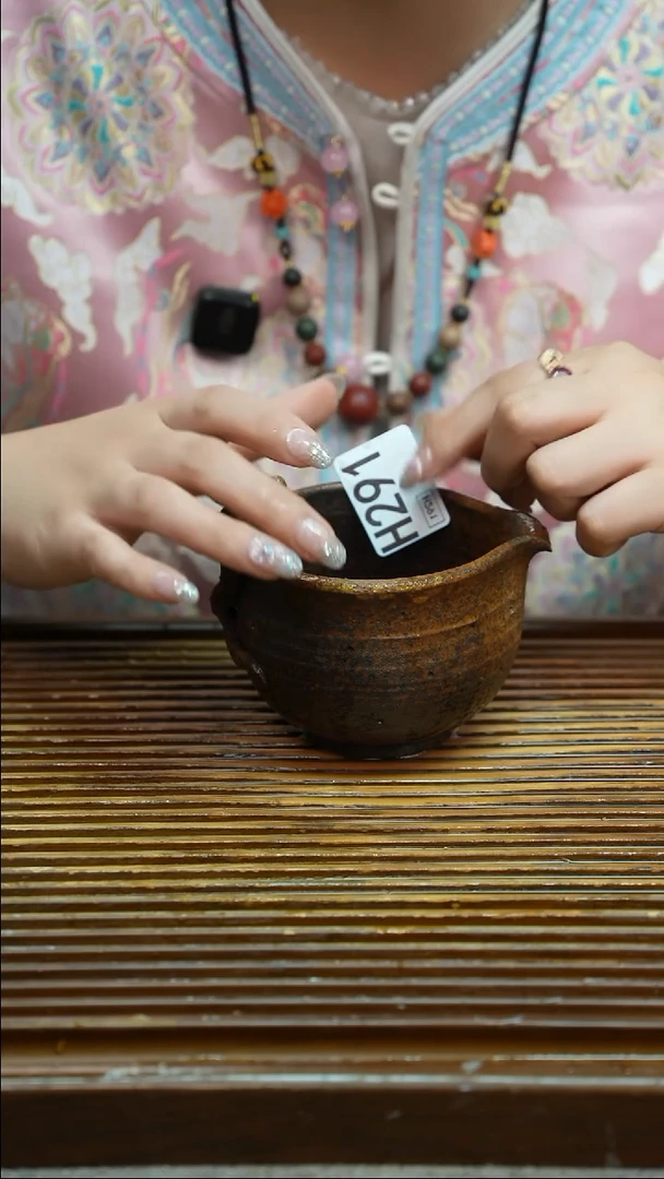 万古烧粗陶手工茶具
