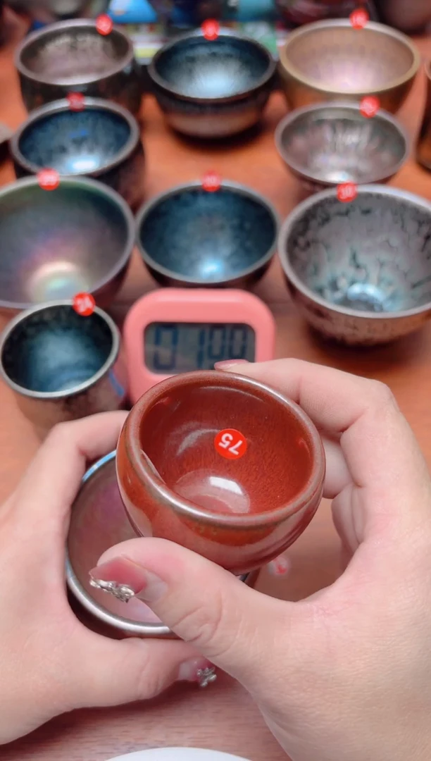 【闪购商品】茶盏39号建盏工匠茶器