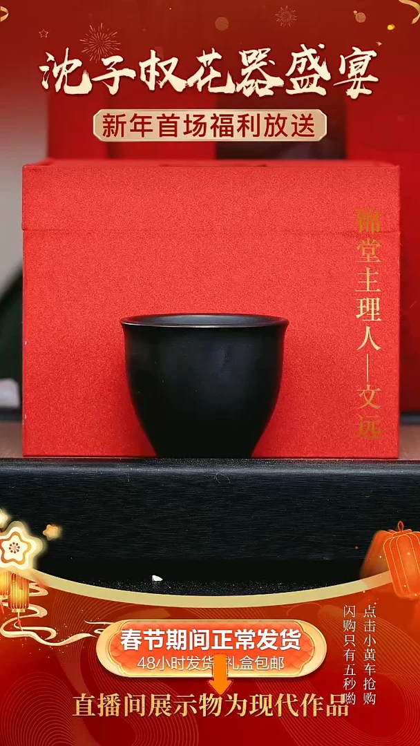 【闪购商品】紫砂茶壶文远开播福利