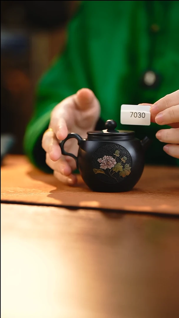 雲梦茶器紫陶茶壶7030