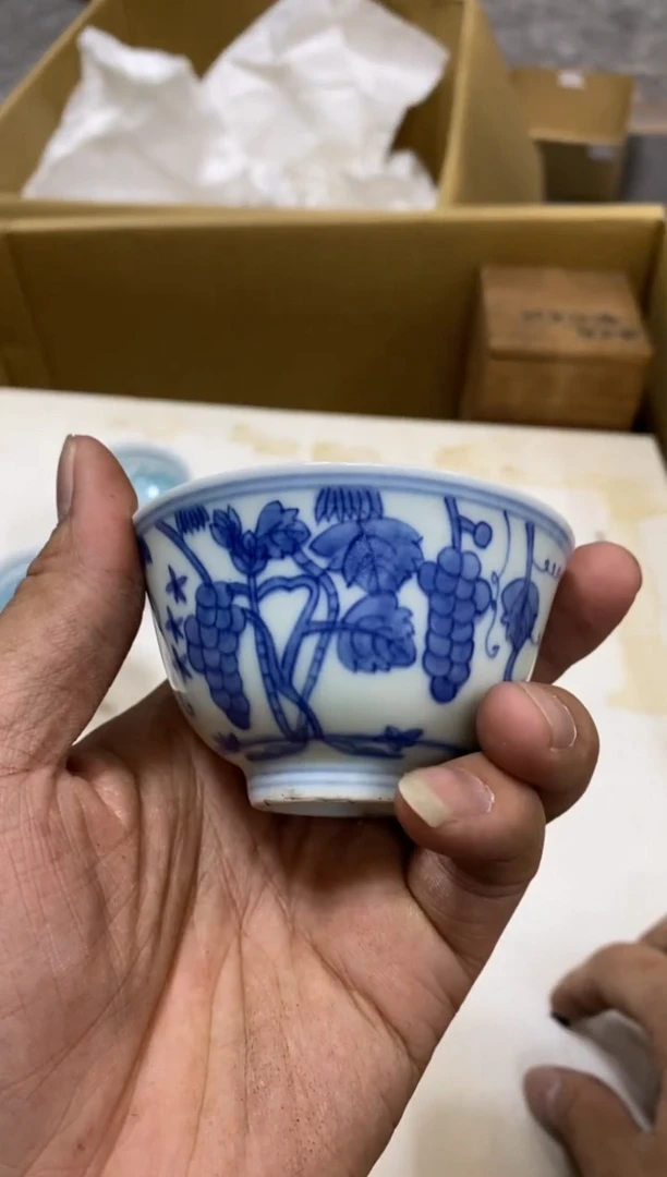 木*鱼中古回流瑕疵杯碟