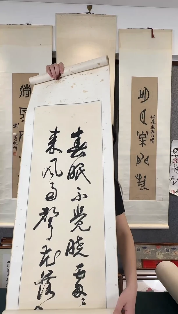 国画老师手绘作品