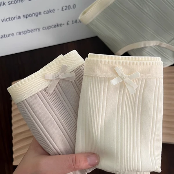 A类内裤女生纯棉7A全棉抗菌裆女士中腰包臀大码三角短裤2025新款