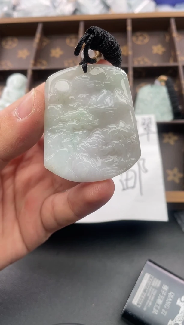 颈饰未镶嵌翡翠285