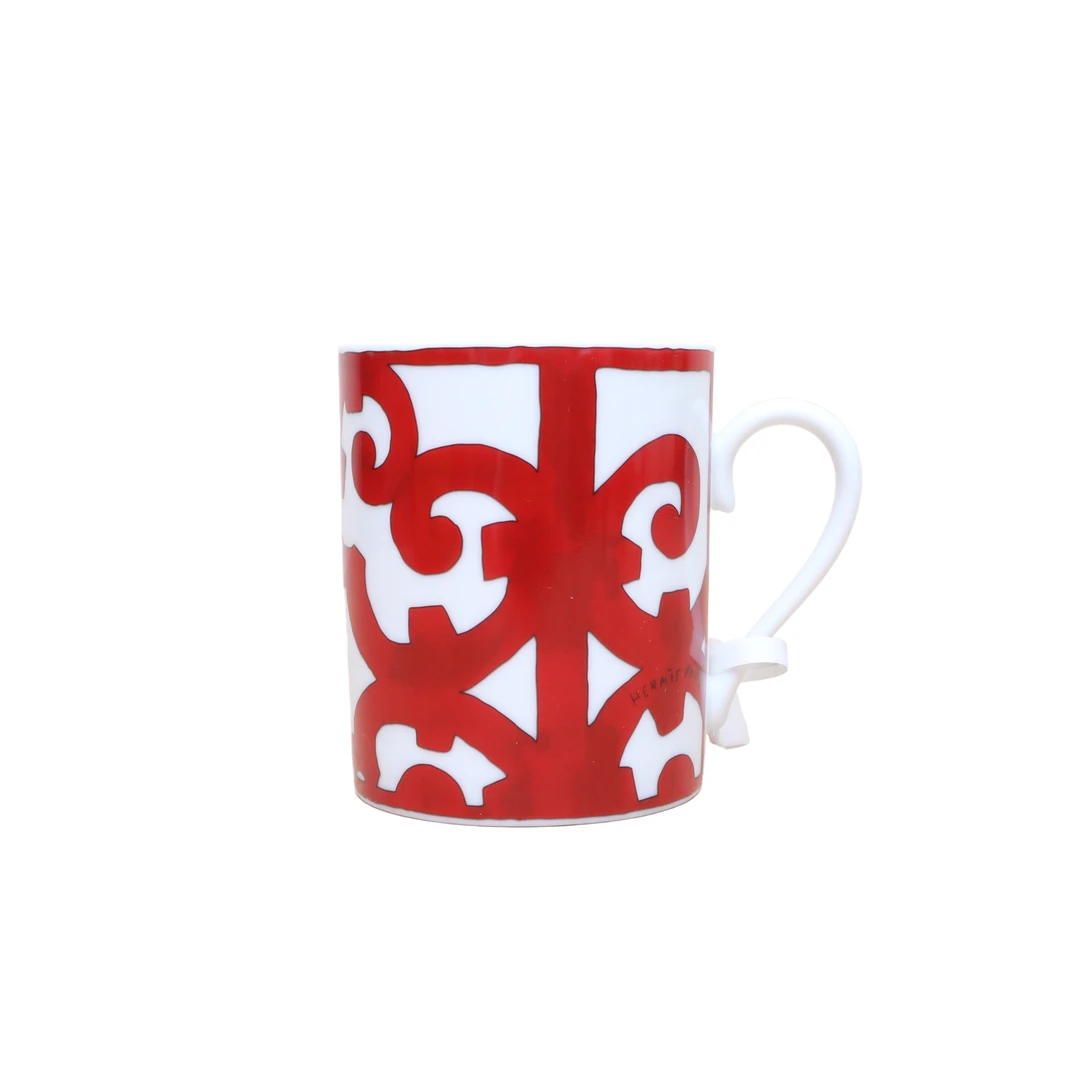 全新未使用 Hermes/爱马仕 积分-188/汤/P205438087/陶瓷  马克杯