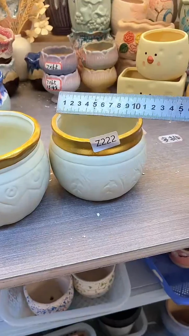 @@陶瓷多肉花盆Z222