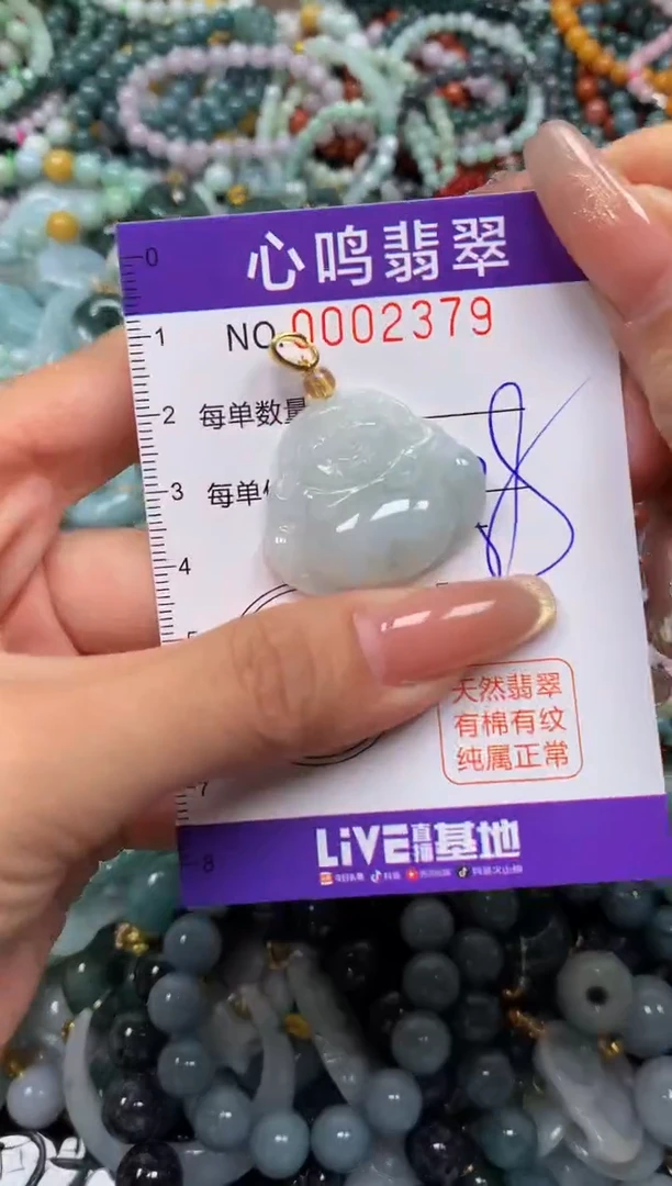 颈饰未镶嵌翡翠闪购002379