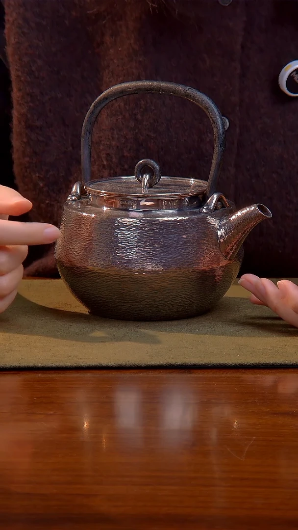 大千手作 藏六 足银 烧水壶