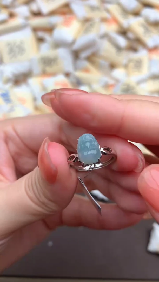 【闪购商品】翡翠挂件银S925镶嵌一