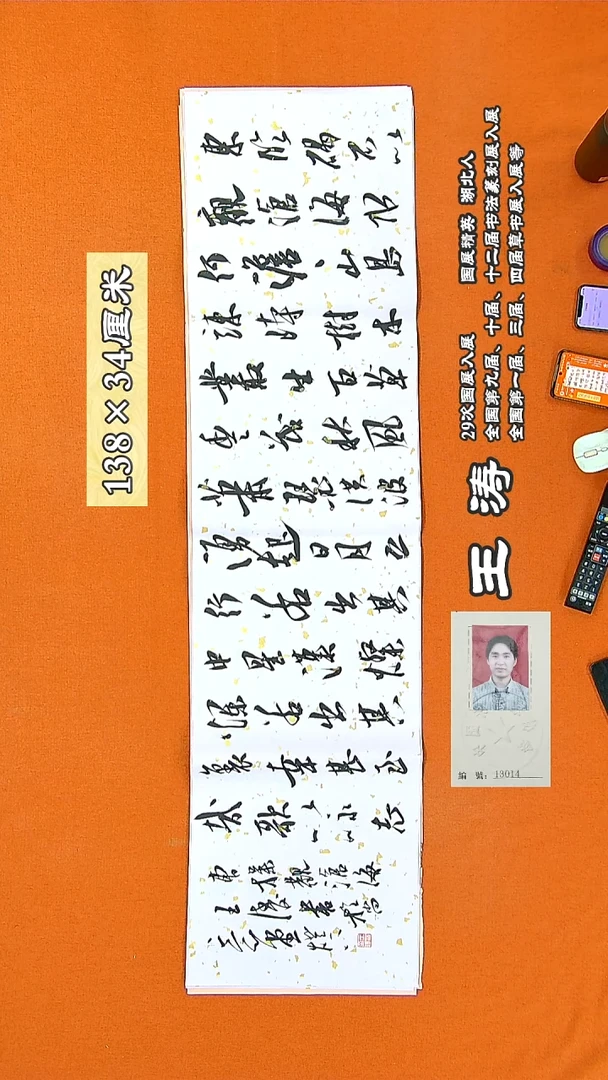 书法102R王涛书法作品