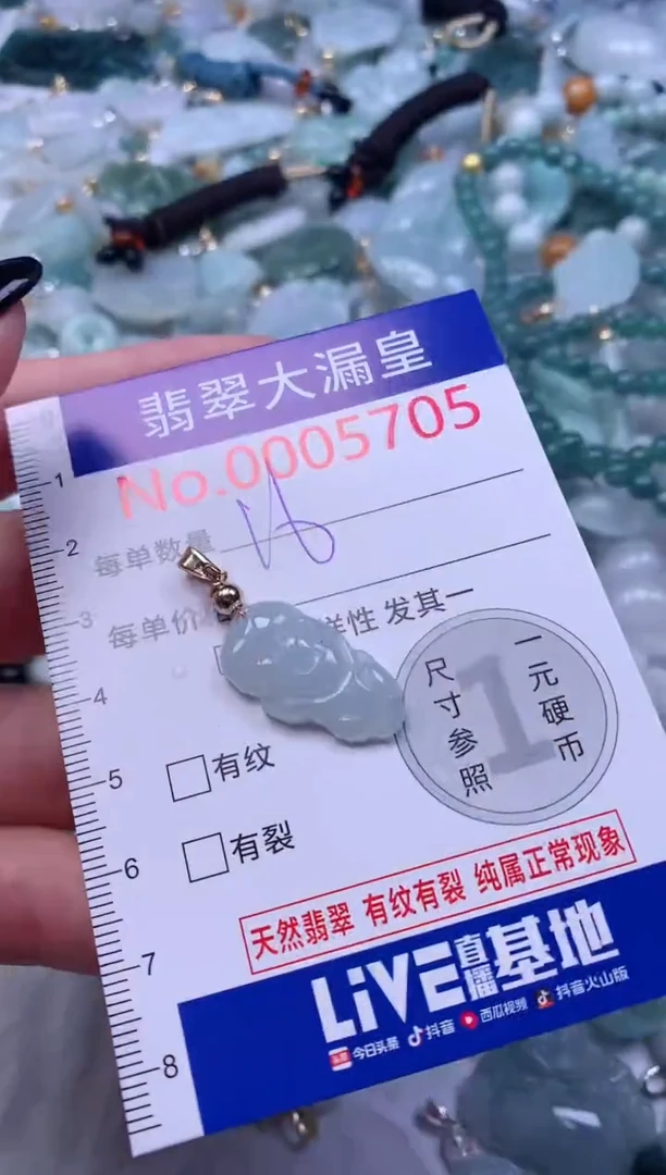 颈饰未镶嵌翡翠5705