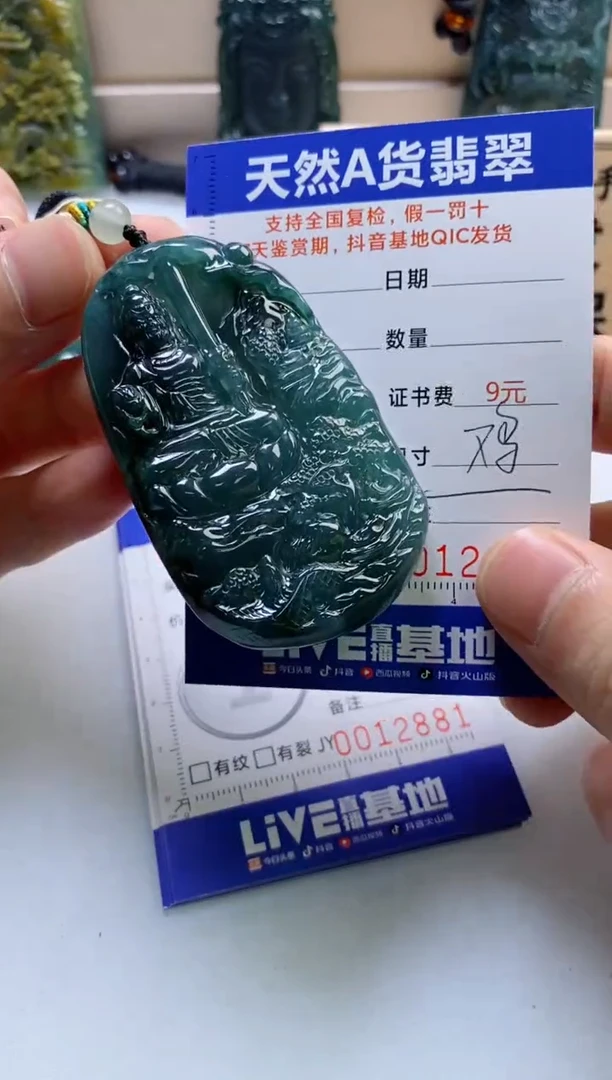 颈饰未镶嵌翡翠