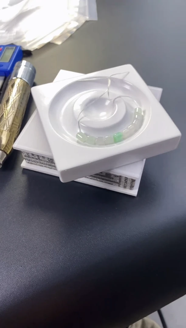 翡翠散珠7天然A货翡翠散珠同款多样式发货