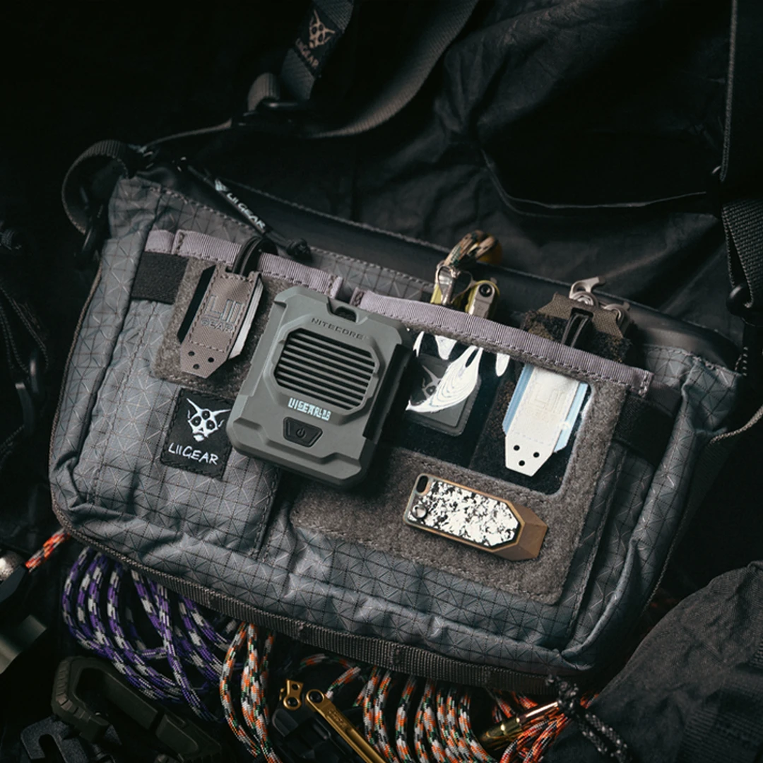 Liigear 新品 地球3-E3单肩斜跨小背包多功能户外通勤个性潮腰包