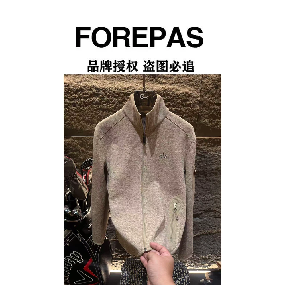 FOREPAS.2025.秋冬首发极简纯色老钱夹克男女同款 (九妹)