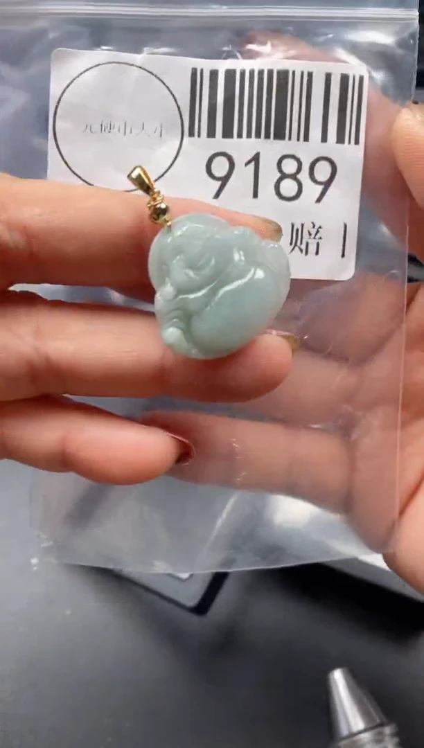 吊坠(不含链)未镶嵌翡翠9189