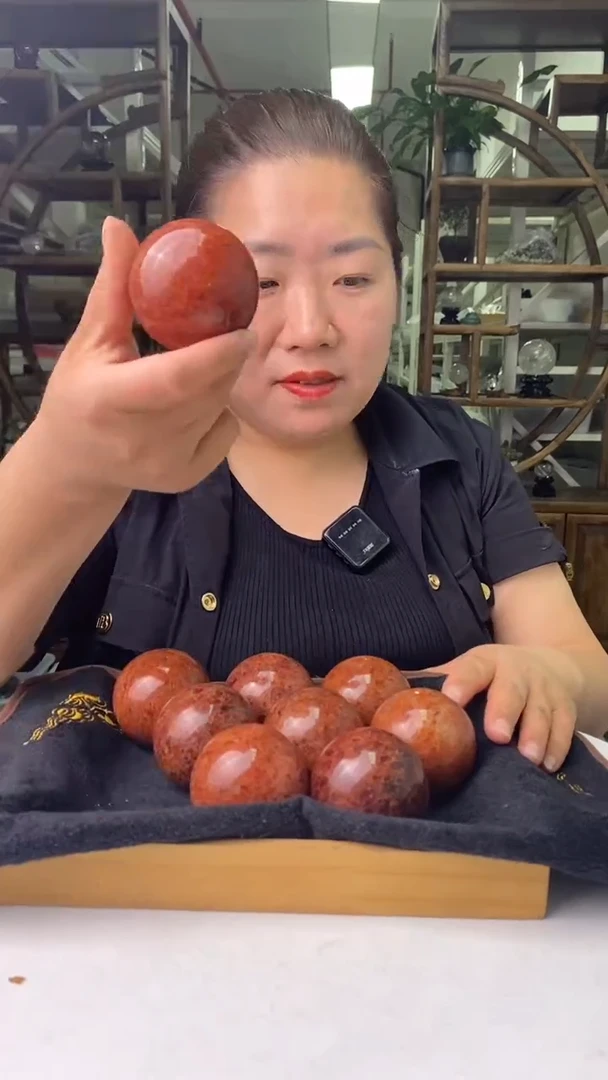 石英质玉球未镶嵌草莓晶球D76多样性发其一240+