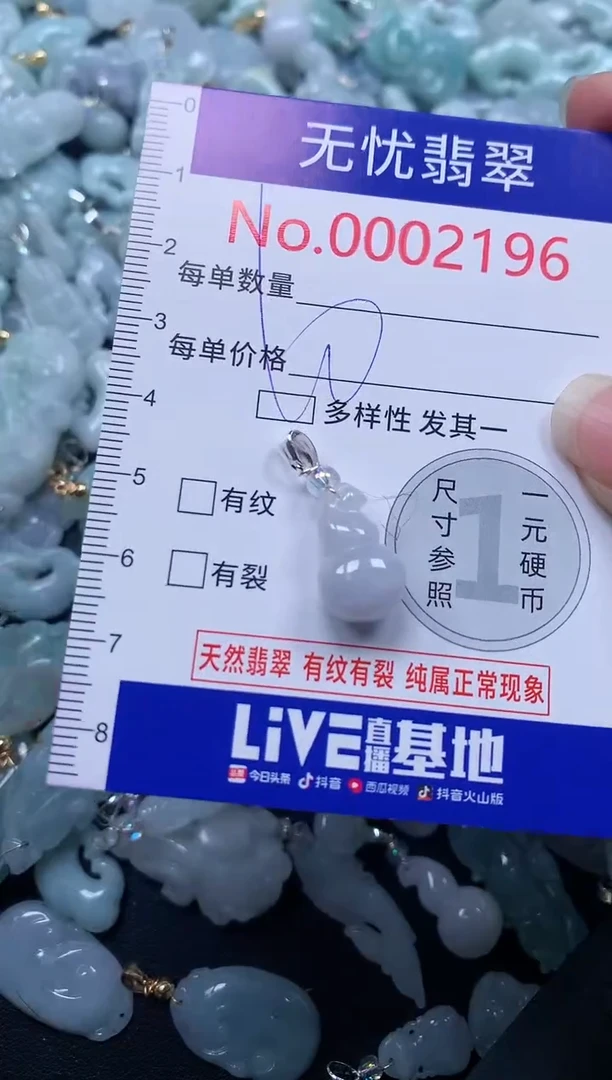 颈饰未镶嵌翡翠2196