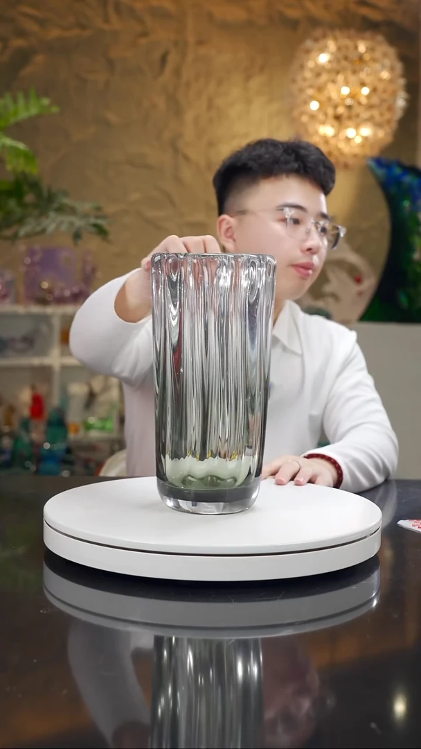 手工艺品琉璃极简灰花器