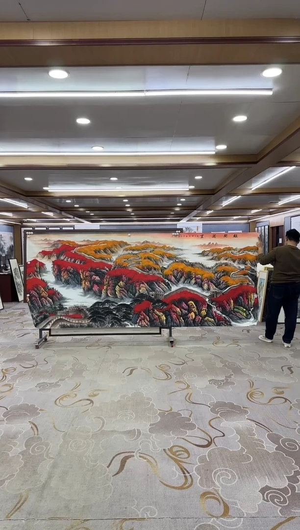 【闪购商品】绘画xc王红兵-大丈二-国画