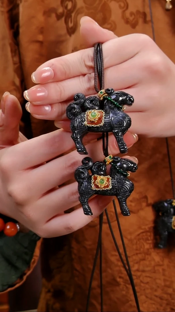 颈饰未镶嵌翡翠国风多样性发其一