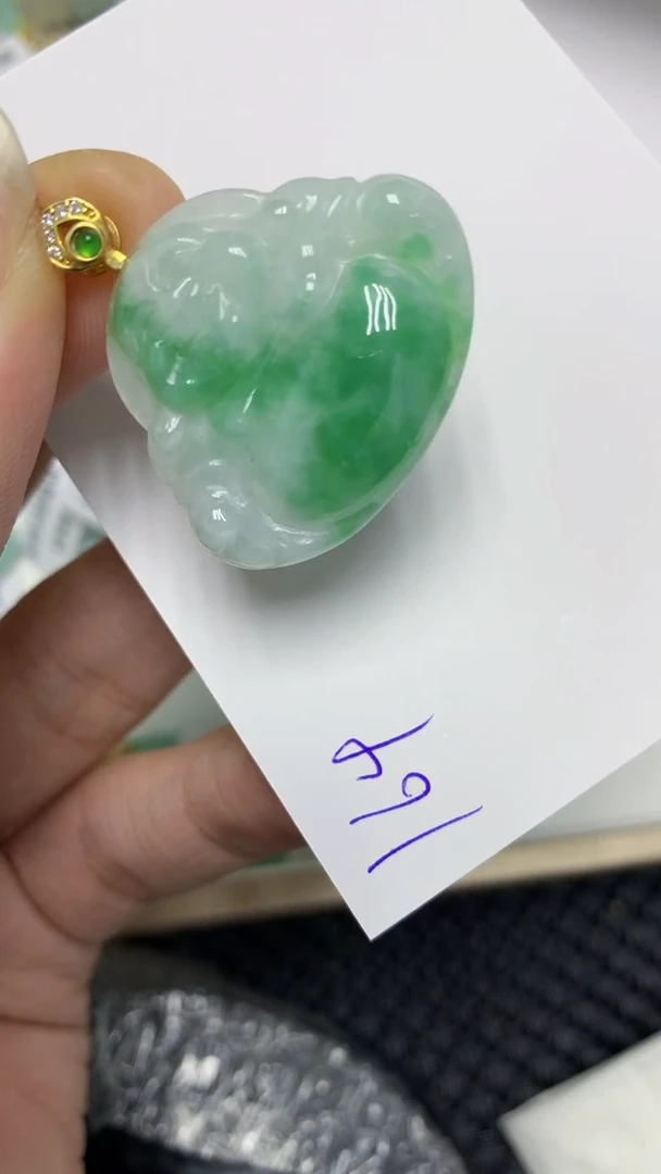 颈饰未镶嵌翡翠缅甸A货翡翠