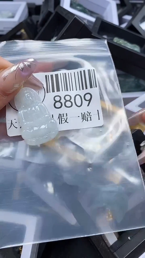 吊坠(不含链)未镶嵌翡翠8809