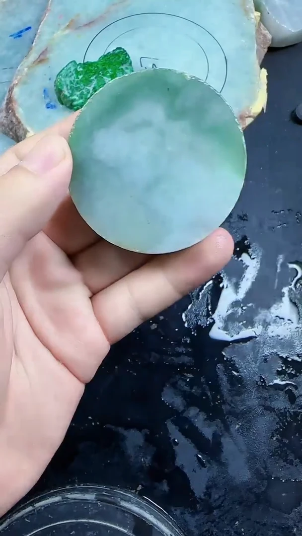 翡翠挂件未镶嵌用****1035