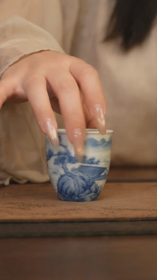 瓷片柴窑青花破价福利