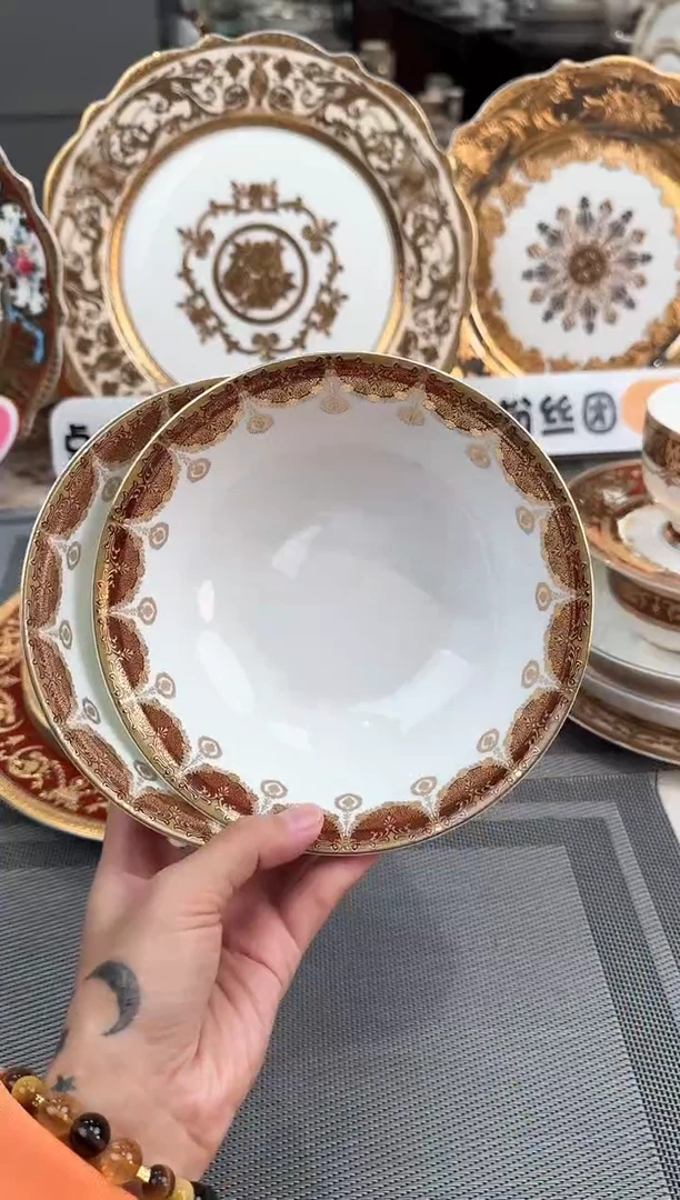 【闪购商品】瓷片6寸水果碗2个  春节活动福利价