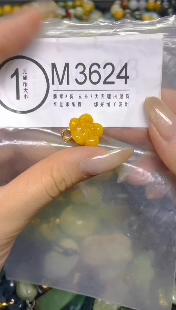 颈饰未镶嵌翡翠/ M /翡翠A货，一件也是批发价