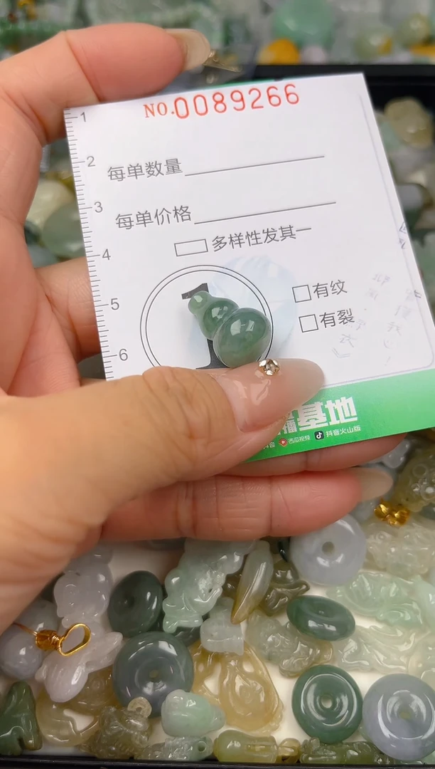翡翠未镶嵌颈饰闪购0089266