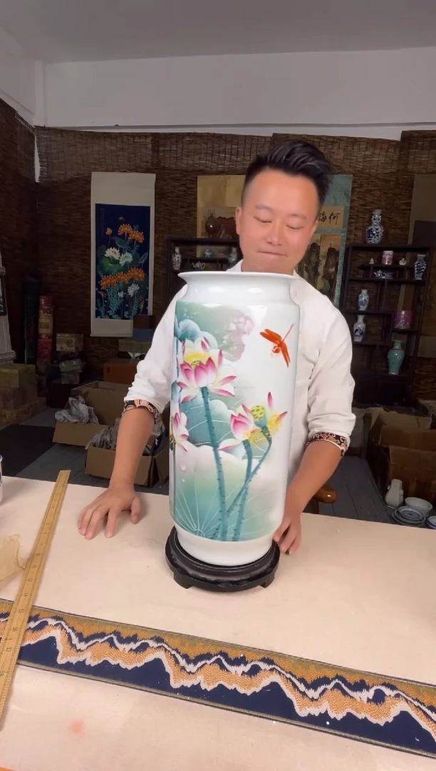 摆件瓷景德镇陶瓷摆件B352