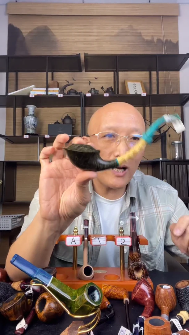 石楠木纯手工意大利石楠木烟斗