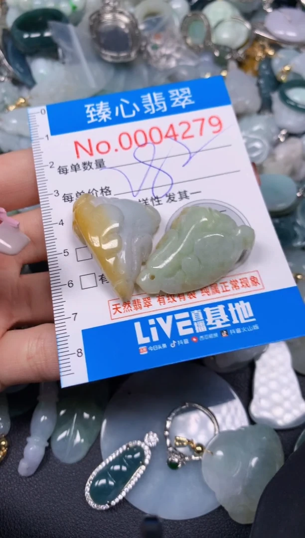 【闪购商品】翡翠颈饰未镶嵌含绳0004279