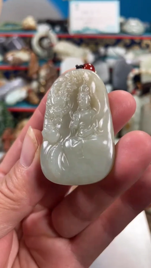 未镶嵌和田玉挂件0040