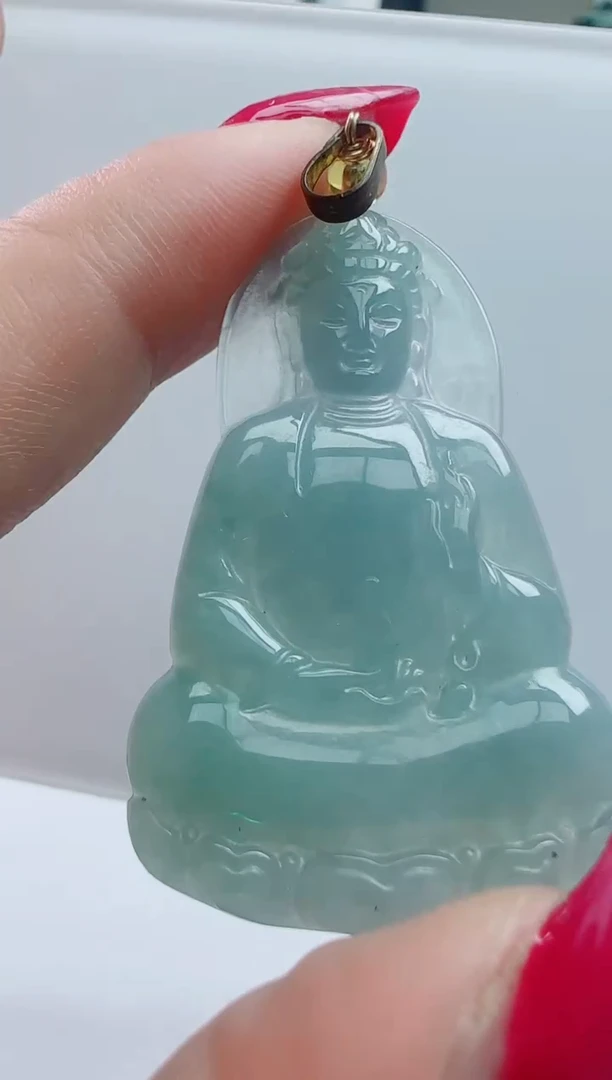 颈饰未镶嵌翡翠天然A货翡翠 多样性发其一