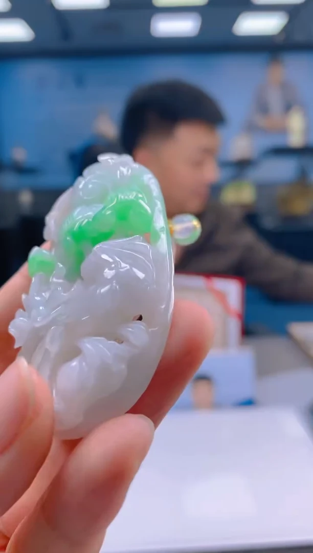 定制翡翠未镶嵌LL翡翠毛货CYL-26